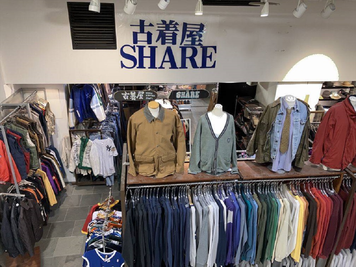 札幌の古着屋でトップキャバ嬢推薦！メンズも取り扱う人気店27選：26．『古着屋 SHARE pivot B2（シェア ピヴォ）』