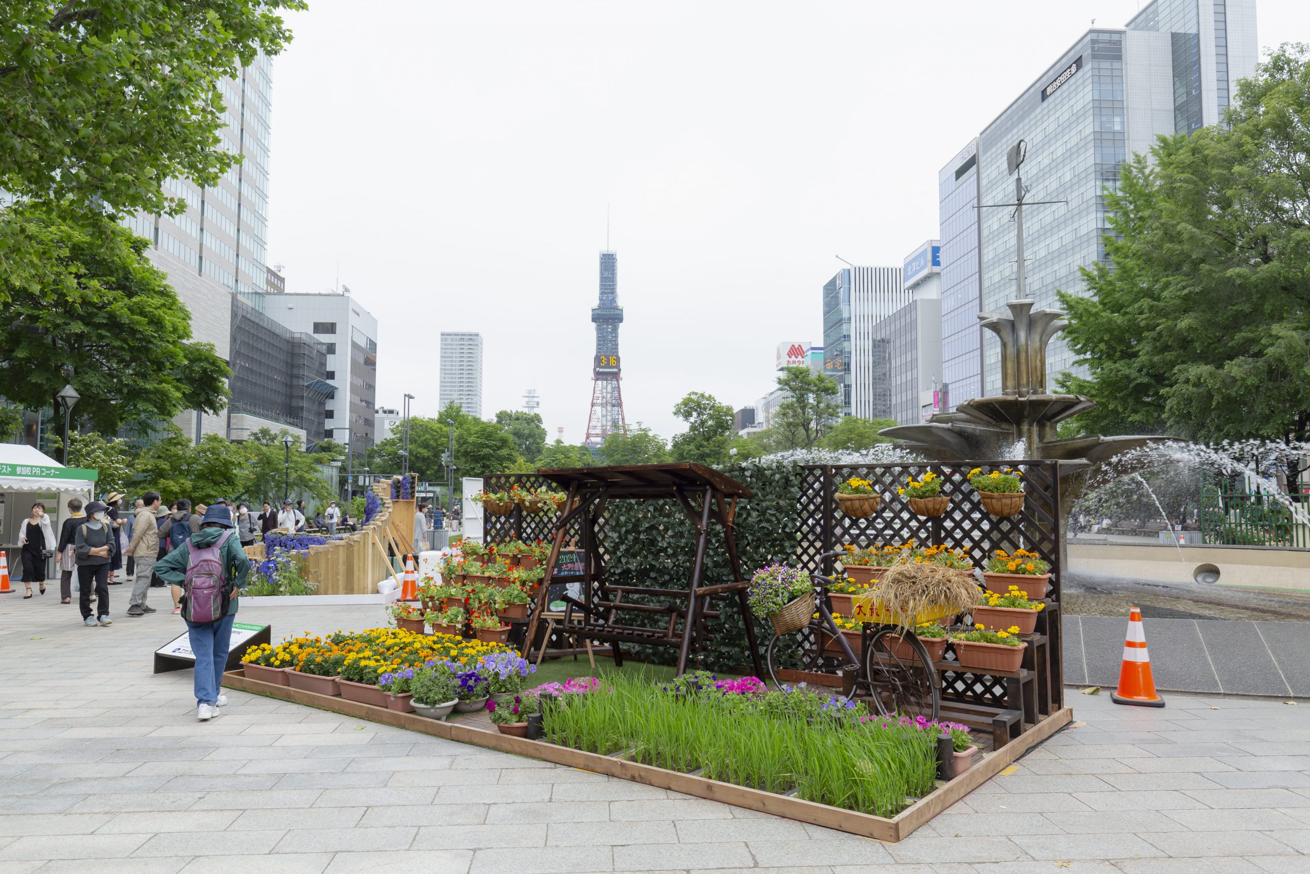 大通公園のイベントで地元トップキャバ嬢絶賛！おすすめイベント9選：7位．6月開催『花フェスタ』