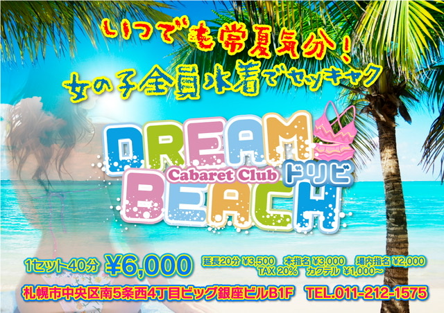 北海道人気セクキャバ20選 第10位： DREAM BEACH